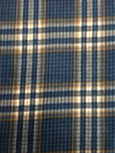 Polar Fleece Printing Plaid Fabric