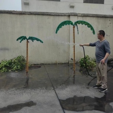 DC29v Outdoor Camping Garden Decorate Rope Light - 7ft Palm Tree Lights