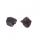 Crystal Crystal Rough Stone Boucle d&#39;oreille