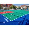 Buiten PP Soft Connection Plastic Interlocking Court Flooring