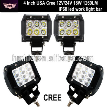 Spot/Flood beam Cree 4 Inch 18W 1260LM cree led off road light, off road led light, off road led work light