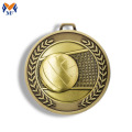 Médailles de sport de volleyball Gold Metal
