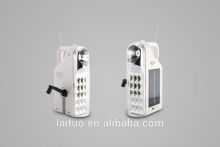 FM Radio MP3 cheap solar camping lights fishing lights