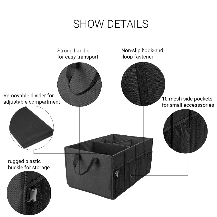 Organizer per baule auto Car Trunk Organizer