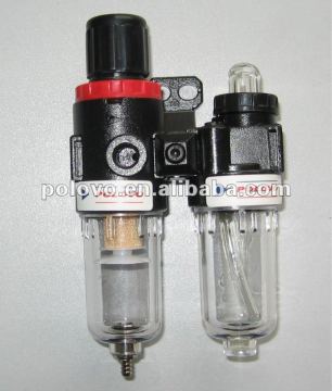 Pneumatic valve accessories air filter relief-presure regulation valve