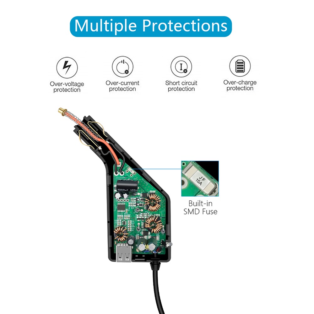 For DJI Mavic Mini 2 And Mini SE Drone Battery &Remote Control Dual Car Charger Replacement 1 order
