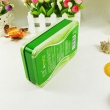 rectangle can packaging print colored play card game tin box