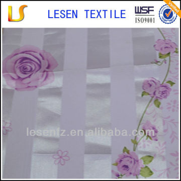 Lesen Textile satin printed types of curtain fabrics