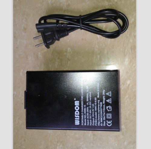 Metal LED Minining Lamp Lithium-Ion Battery Charger