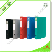 plastic ring binder 2 ring binder made by 100% recycled PP