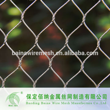 Hot Sale Stainless Steel Knotted Rope Mesh