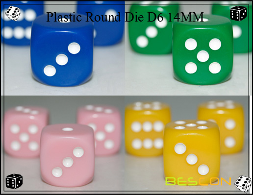 Plastic Round Die D6 14MM