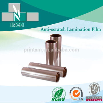 BOPP an-ti fog/anti-scratch thermal lamination film 30 micron