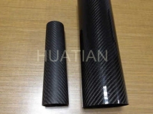 Glossy Carbon Fibe Tube