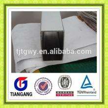 mat finish stainless steel square tube