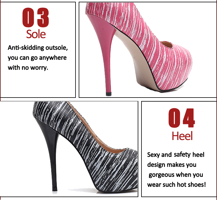 high heel platforms