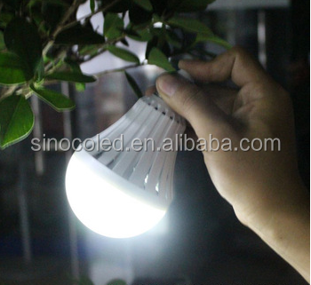 Led emergency bulb light B22 E27 E26, led intelligent bulb light emergency use, led magic bulb
