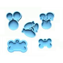 Custom Resin Dog Tag Food Grade Silicone Mould