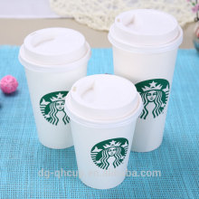 Disposable Paper Cup for Starbuck/Disposable Paper Tea Cup/Christmas Tree Disposable Paper Cup