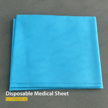 Disposable Medical Non Woven Blue Sheet