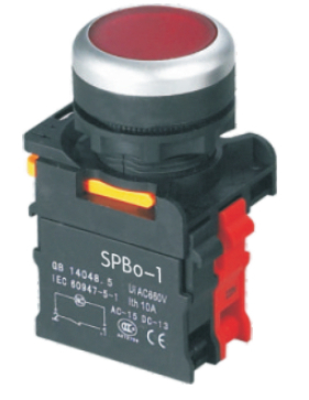 SAIP/SAIPWELL Push Button Switch New Technology Plastic Electric Push Button With Light