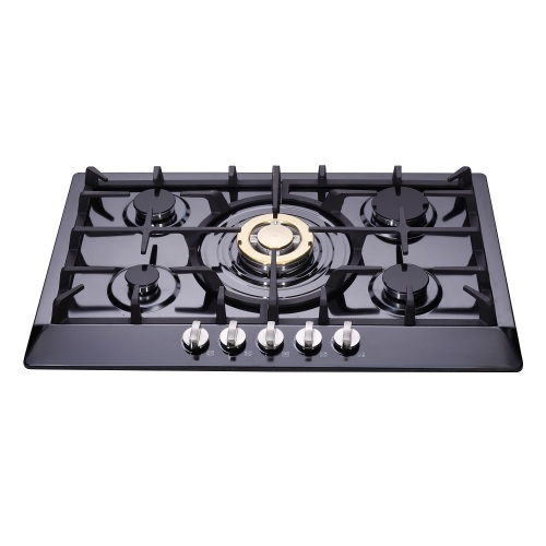 4 Burners Stainless Steel Cast Iron Gas Stove