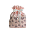 sacs en dentelle de sachet de sac de satin pour la lingerie