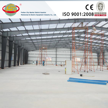 Site erection metal building Kit steel warehouse prefab shed