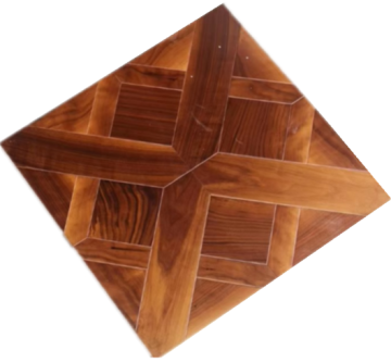 Oak parquet flooring blocks