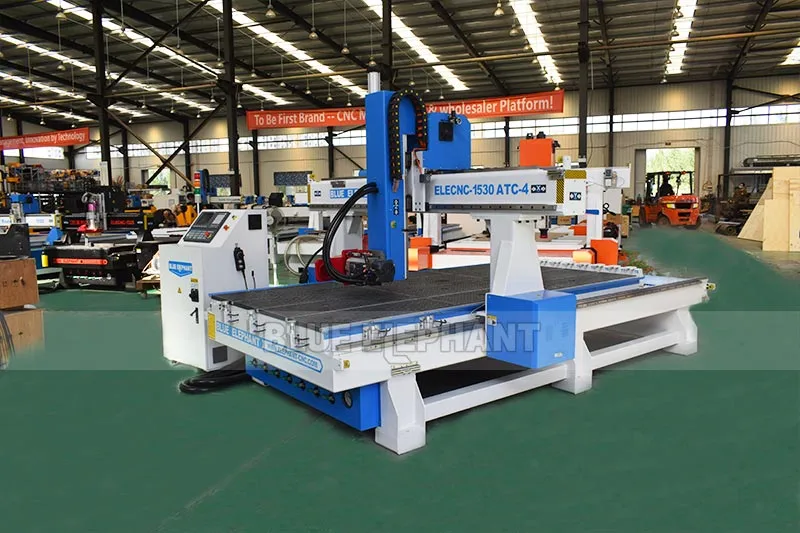 The Latest Elecnc-1530 Carousel Atc CNC Router with 8 Tools