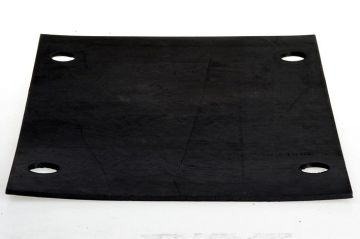 Micropore Molded Rubber Pad , Vibration Isolation Bearings