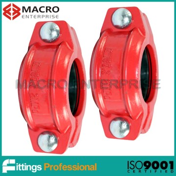 quality ductile iron China rigid grooved couplings