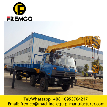 Self-loading Garbage Truck with Crane