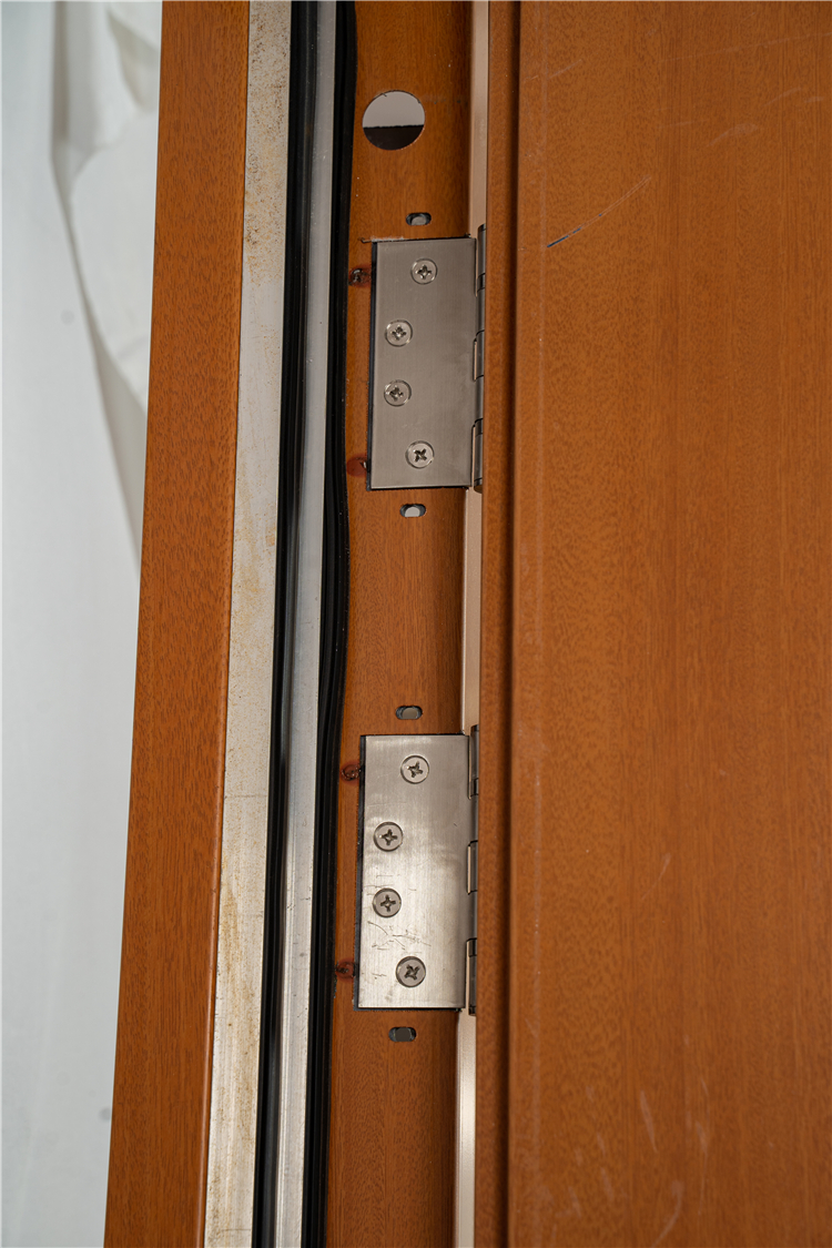 New Production Ktv Wood Print Steel Sound Proof Door