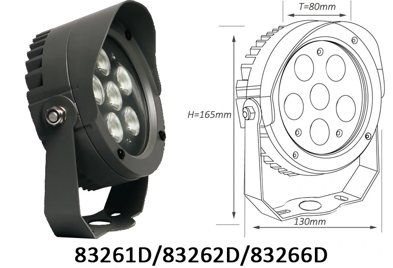 6 LEDs High Power Landscape Spot Light