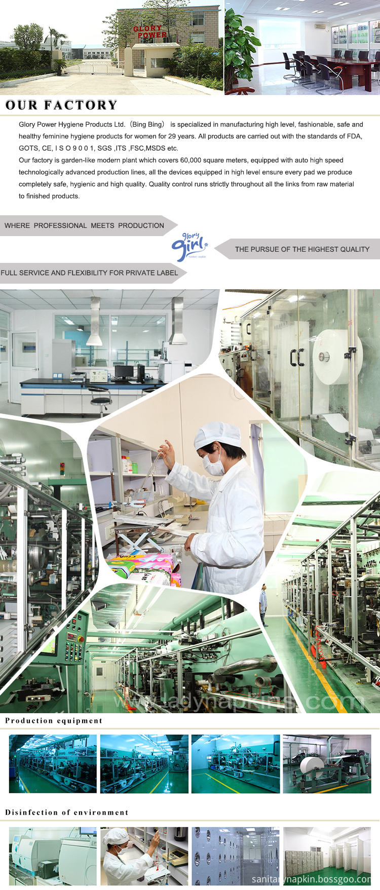 Factory Template Women cotton anion sanitary pad market