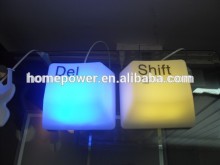 Creative Button of the head of a bed lamp The key light LED keyboard light LED lamp button lamp The keyboard keys you light