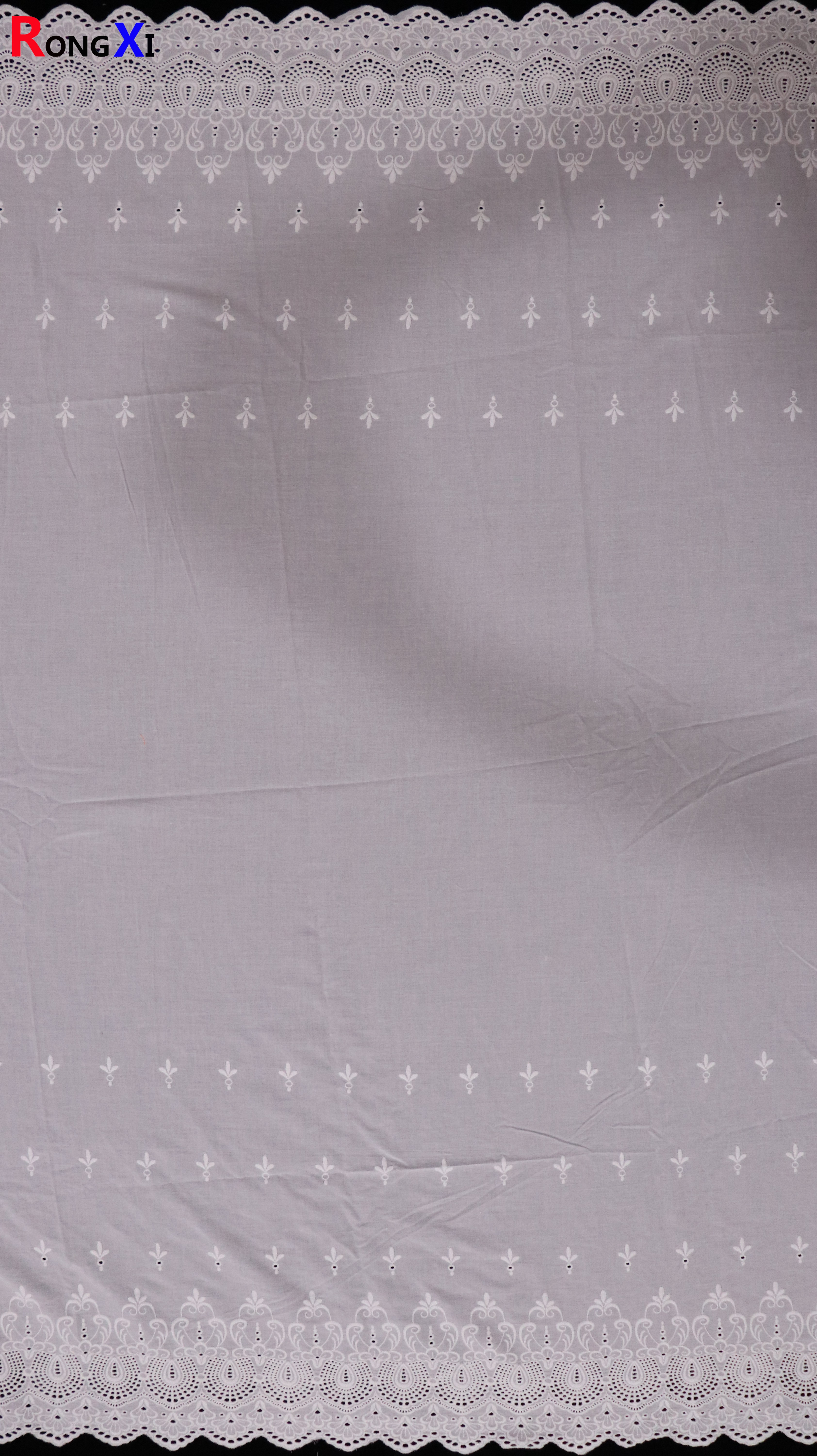RXF1937 Cotton Embroidered Chicken fabric shirt Cotton Shirt Fabric