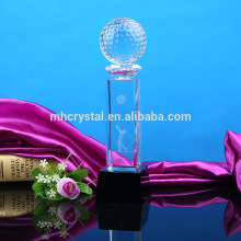 crystal trophy Golfball awards MH-J0898