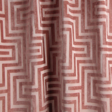 100% Polyester Shining Or Non-shining Jacquard Velvet Fabric