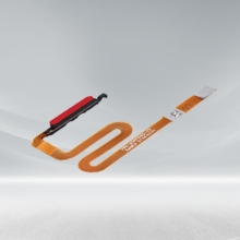 Capacitive mobile phone side fingerprint module