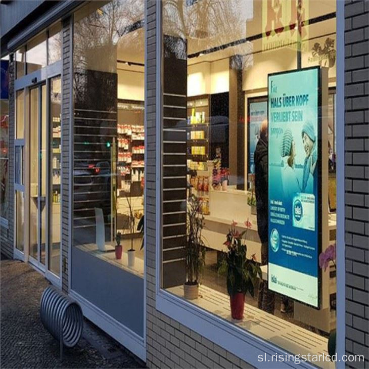 700 NIT-jev dvostranski LCD zaslon