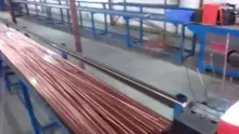 Capillary Feeding Copper Pipe Straightener and Orbital Cutting Machine for Air Conditioner