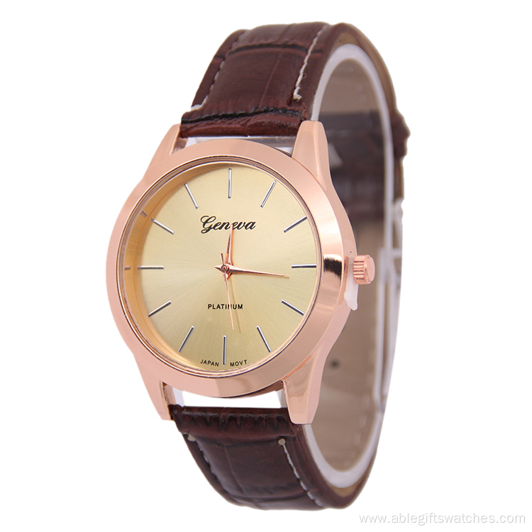 Hot sale Leather Wristband Watch