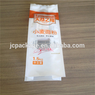 customized 1.5kg plastic flour bag/ flour plastic bag/wheat flour packing bag