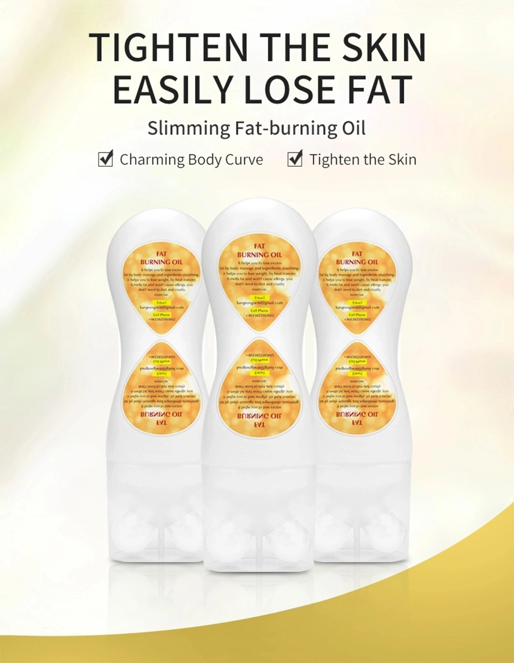 Best Beauty Organic China Weight Loss Products Fat Burning Oil