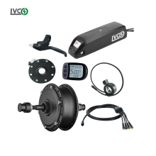 LVCO Kit: Chinese Mountain Ebike Electric Fat Tire Bike Conversion Kit with 28 Inch Built-in Battery
