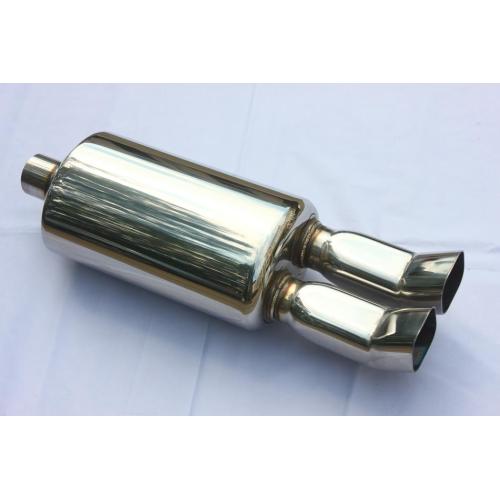 7.75 &quot;Tips Muffler Oval