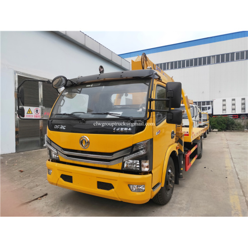 Dongfeng 4ton Bagian 3 lengan lurus Derek terpasang truk