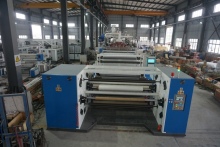 Automatic cast PE packaging film machine